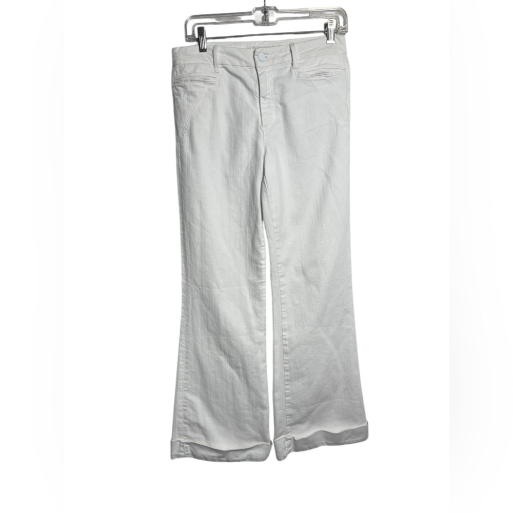 Joe’s Jeans size 29 optic white wide leg cuffed jeans PERFECT🩷🩷🩷‎